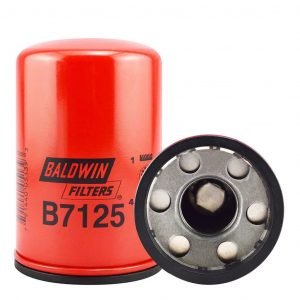 Baldwin B7125 Lube Filter- Full Flow, Spin-On, 20 PSI BPV