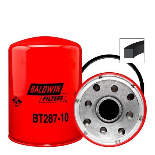 Baldwin BT287-10 Hydraulic Filter- Full Flow, Spin-On, Low Pressure