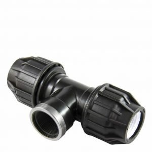 Compression Fitting_Female Tee_BTF2015, BTF2515, BTF2520, BTF3220, BTF4025, BTF4032, BTF5040, BTF6350